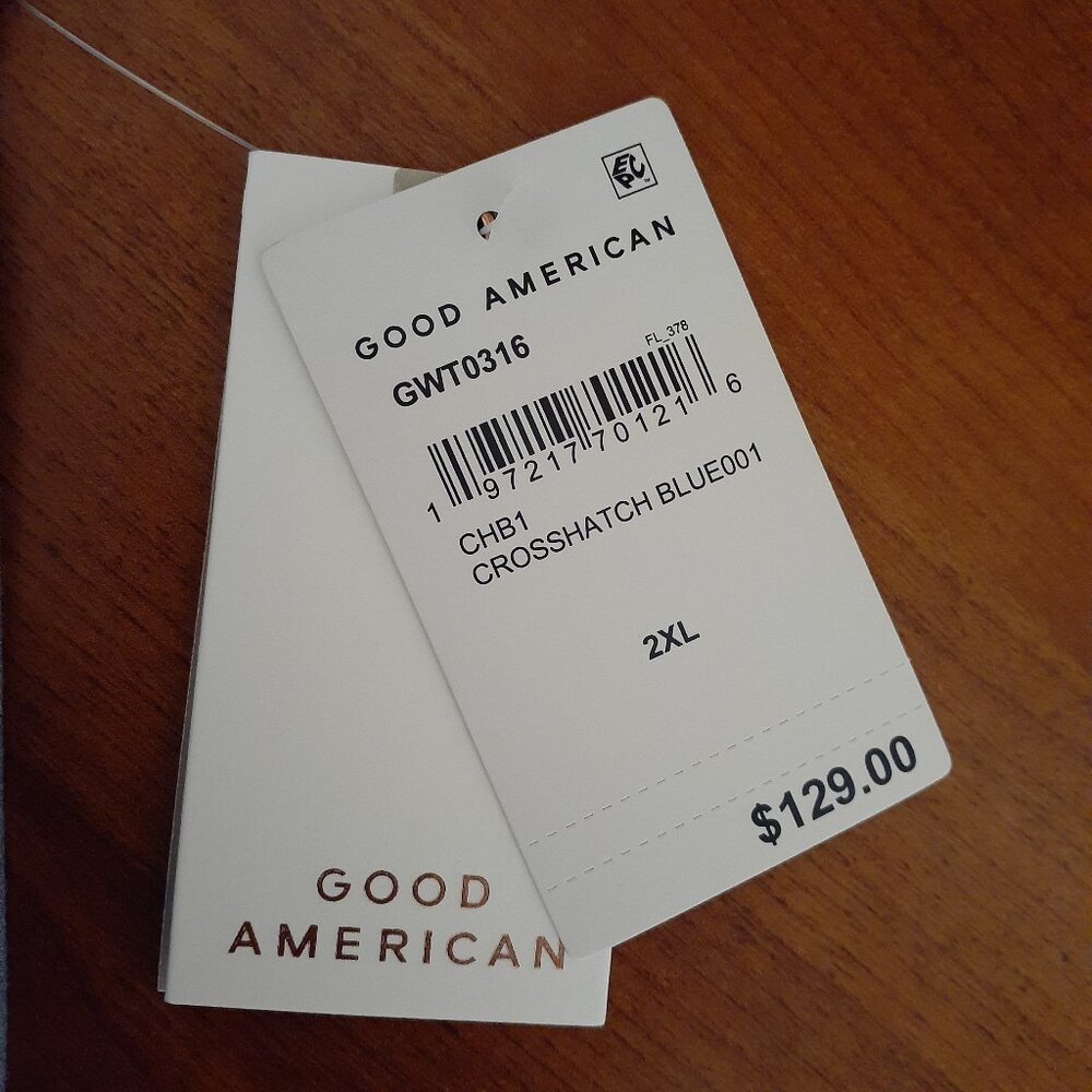 Good American Twill Suiting Camisole NWT - Picture 2 of 15
